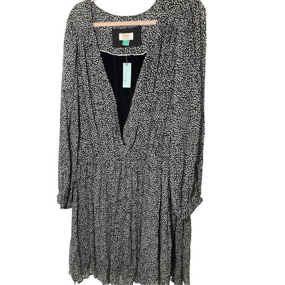 NWT 3X Plus Size Anthropologie Dress Maeve Carolyn Mini Dress Retro Feminine - Picture 4 of 7